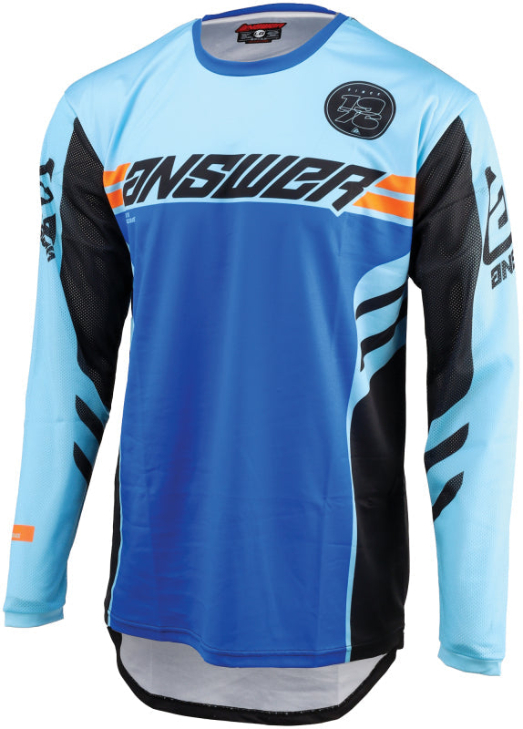 Answer 24 Arkon Nitrus Jersey Blue/Black/Hyper Orange - XL 442476
