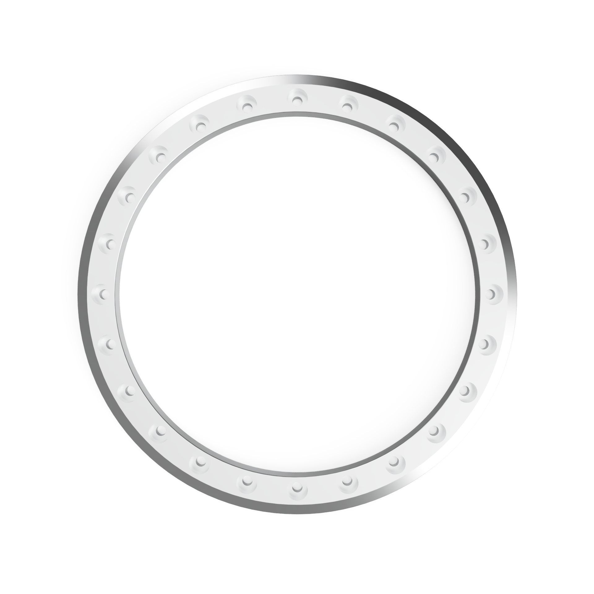 Solid machined aluminum beadlock ring by Battle Born Wheels, designed for beadlock wheel accessories.