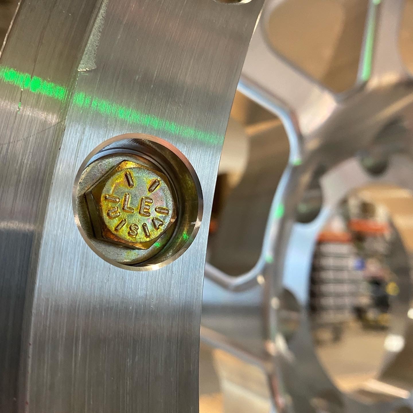 Battle Born Wheels beadlock hardware kit with yellow zinc finish, Grade 8 steel beadlock accessories for wheel security and durability.
