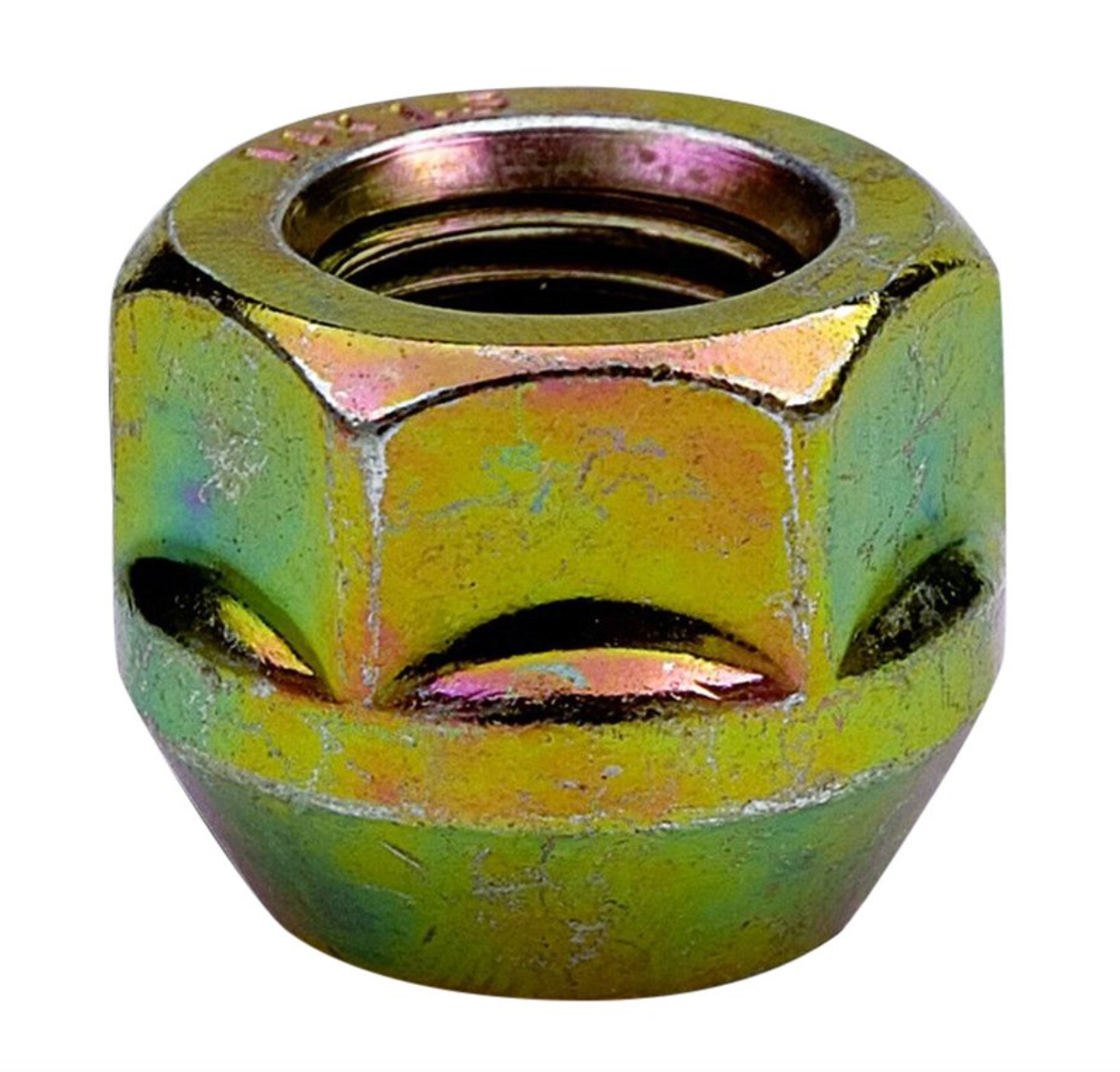 Battle Born Wheels open end lug nut with M14-1.50 thread, designed for secure wheel attachment and easy installation.