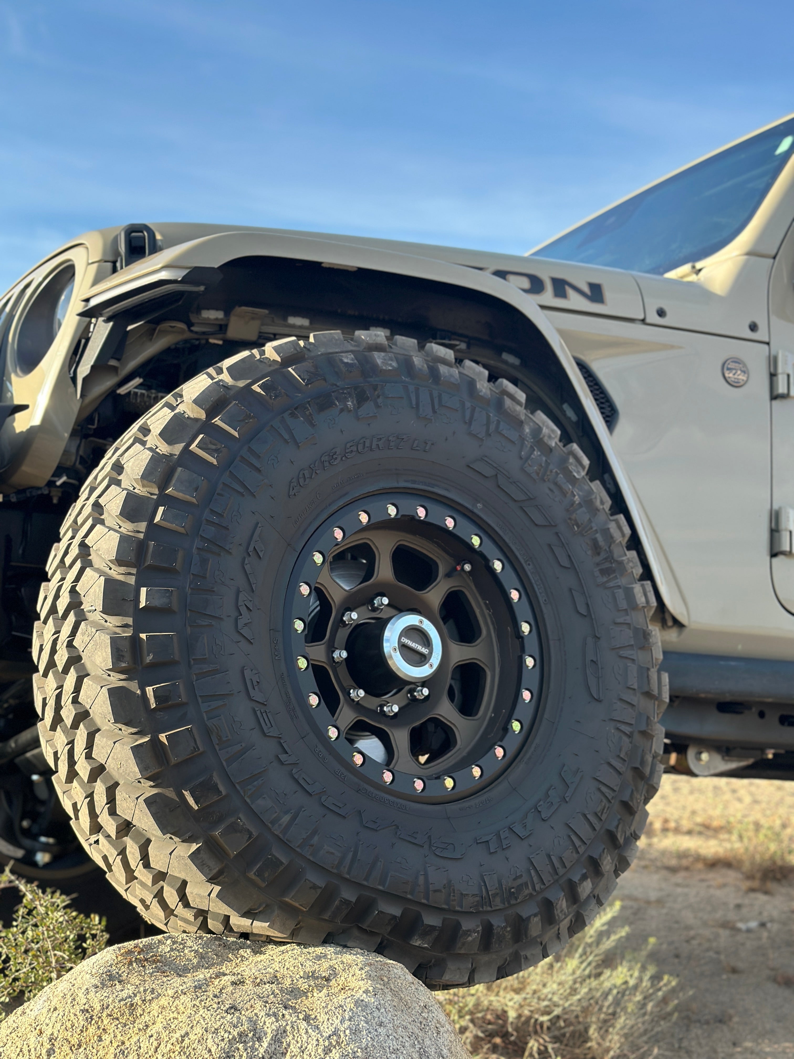 Battle Born Wheels Delta Forged Beadlock Wheels 17x8 with 5/6-lug pattern and machined beadlock ring for Jeep JK, JL, JT.