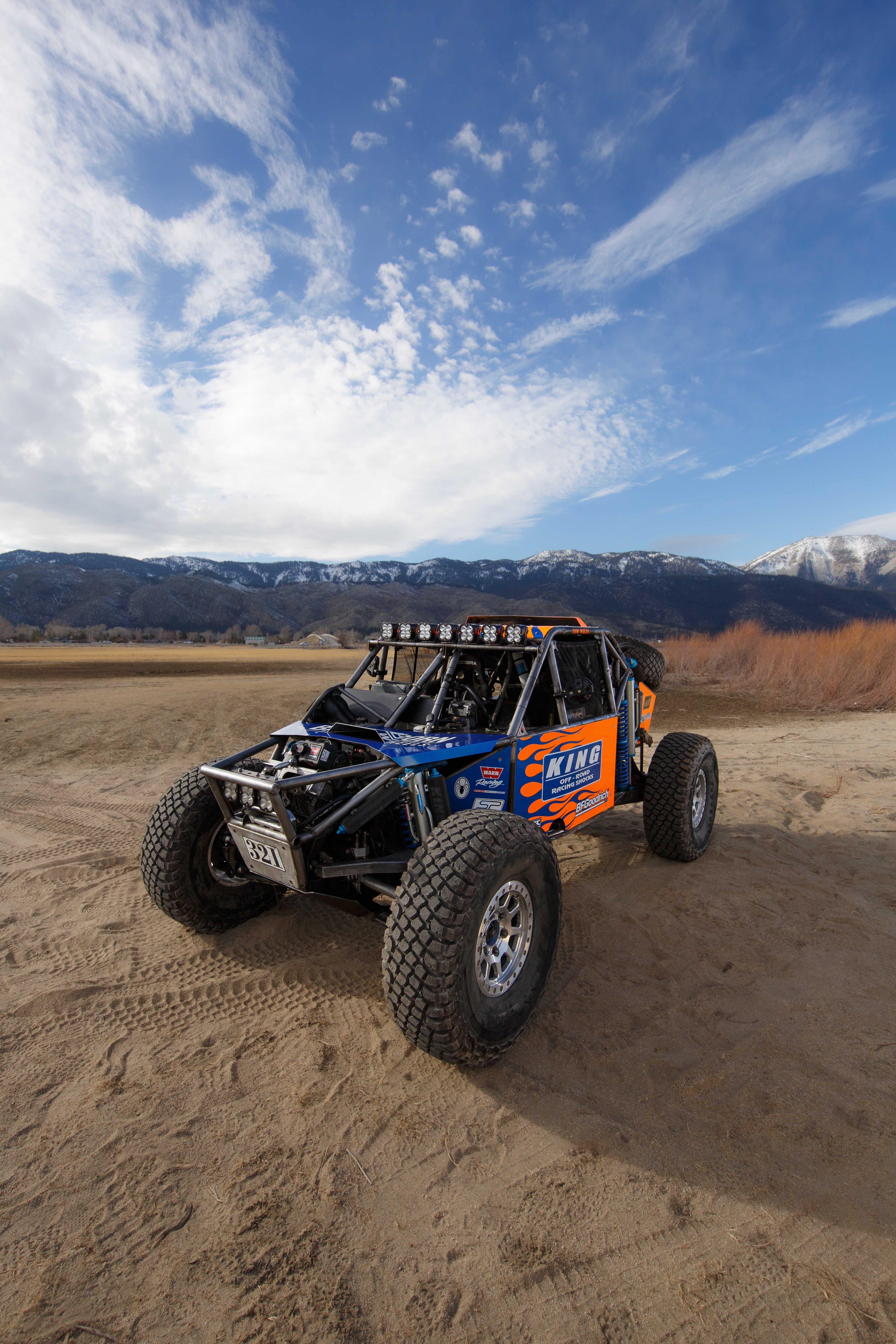 Battle Born Wheels Sierra Forged Race Spec 17x8-inch wheels with 6x6.5 bolt pattern for off-road racing vehicles.