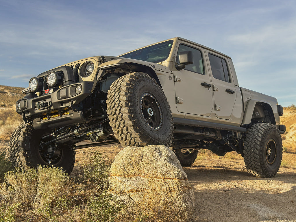 Battle Born Wheels Delta Forged Beadlock 8-lug wheels with 17x8 size, machined beadlock ring, for RAM and GM trucks.