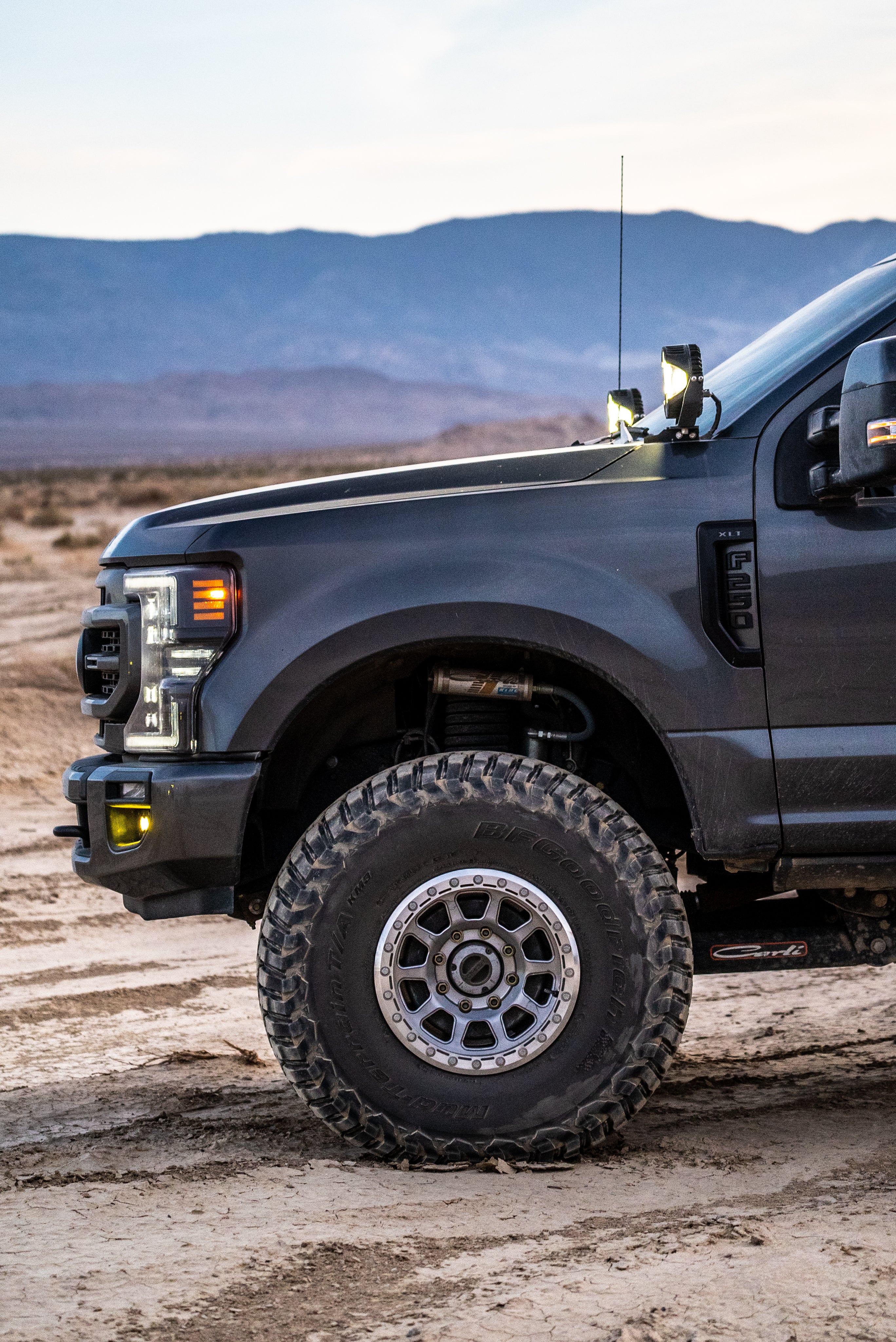 Battle Born Wheels Sierra forged simulated ring 17x9 Jeep wheels with drain holes and machined finish, designed for Jeep JK, JL, JT.