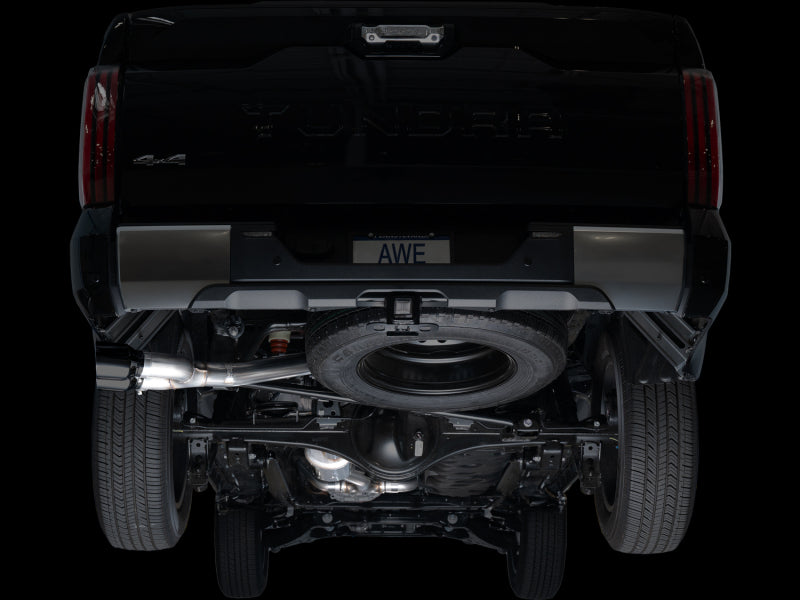 AWE Tuning AWE 0FG Exhaust for 3rd Gen Toyota Tundra - Dual Diamond Black Tips 3015-33063