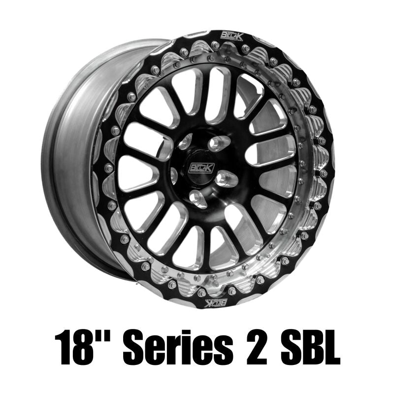 Belak Wheels Belak 18x10 / 6.75in BS / 6x135mm BP / High Pad / Series 2 - Non-Beadlock Wheel 18106135S25BS-NBL