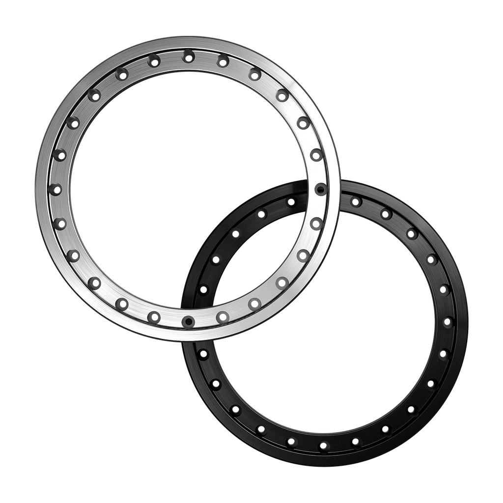 SSW Offroad® Beadlock Dakar Rings for off-road wheels, featuring durable beadlock ring design in black finish.