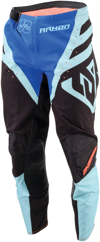 Answer 24 Arkon Nitrus Pants Blue/Black/Hyper Orange Size - 36 442482