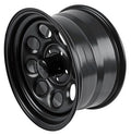 Vinyasa Automotive Black Rock Series 997 Type 8 matte black wheels with multi-spoke design, shown on a vehicle.