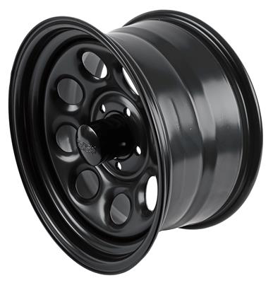 Vinyasa Automotive Black Rock Series 997 Type 8 matte black wheels with multi-spoke design, shown on a vehicle.