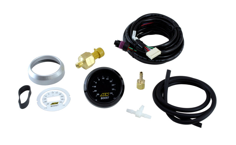 AEM Electronics 52mm Digital Boost Gauge 35 PSI