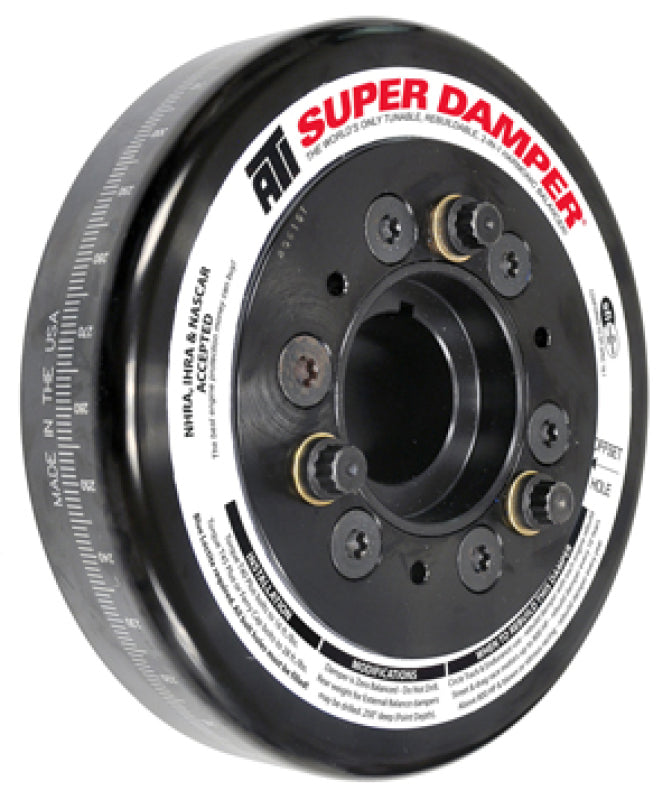 ATI Damper - 7.074in - Alum - Chevy SB / 90 Deg V6 - Pont 4 Cyl - 2 Ring ATI917200