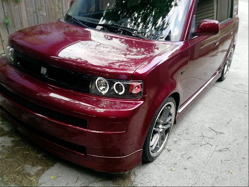 Spyder Scion XB 03-07 Projector Headlights LED Halo Black High H1 Low 9006 PRO-YD-TSXB03-HL-BK 5011893