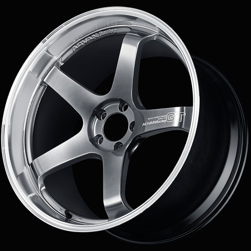 Advan GT Premium Version 20x9.5 / +29 ET / 5x112 / 66.5mm Bore / Machining and Hyper Platinum Black YAQ0J29MPBP