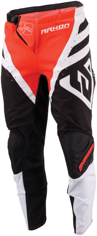 Answer 24 Arkon Nitrus Pants Red/Black/White Size - 28 442450
