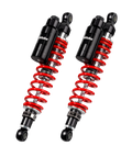 Bitubo Suspension Bitubo WMT0 Twinshocks Adj.: Spring Preload, Reb., Comp., Length 362mm, Piggyback Tank, Red Springs T0018WMT01