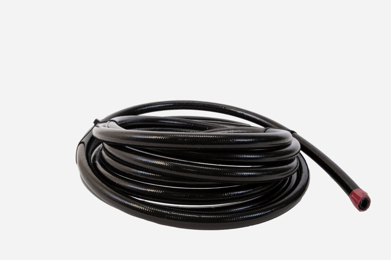 Aeromotive PTFE SS Braided Fuel Hose - Black Jacketed - AN-06 x 8ft 15322