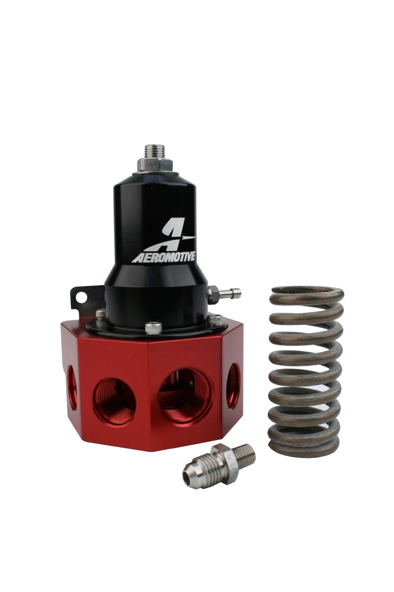 Aeromotive EFI Regulator Belt Drive, 30-120 psi, .500 Valve, 4x AN-08 & AN-10