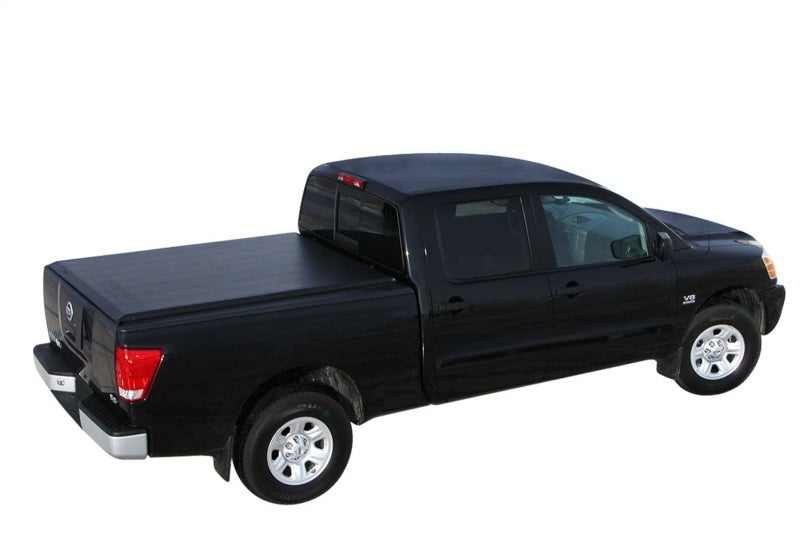Access Literider 04-15 Titan Crew Cab 5ft 7in Bed (Clamps On w/ or w/o Utili-Track) Roll-Up Cover 33159