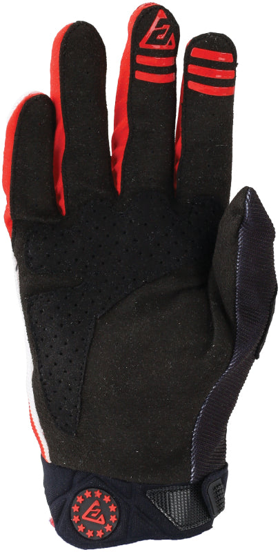 Answer 24 Peak Flo Gloves Black/Red/White Youth - XS 442886