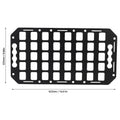 Truck Bed Molle Panel Aluminium Alloy Multifunctional L Track Storage Organizer for Car SUV RV