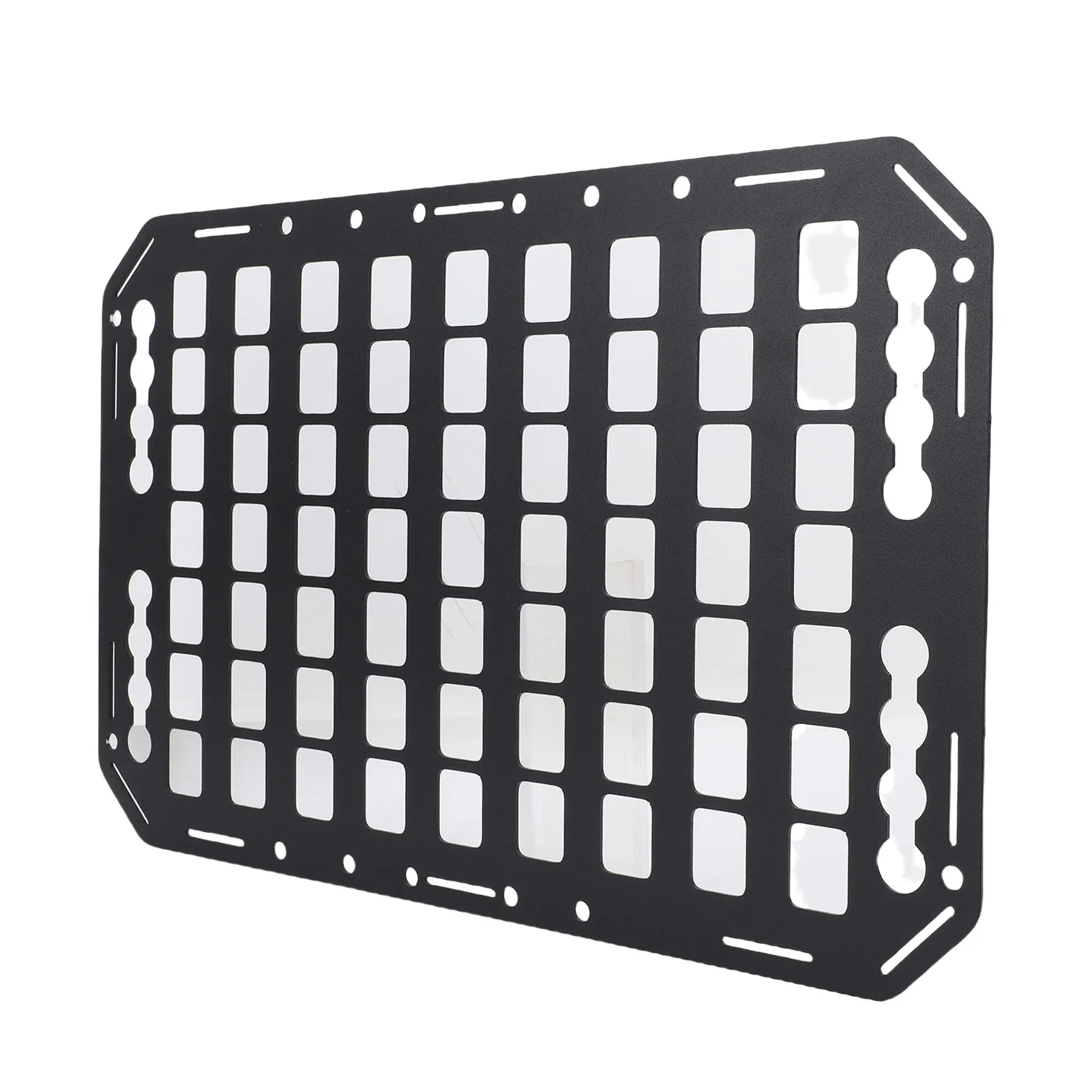 Truck Bed Molle Panel Aluminium Alloy Multifunctional L Track Storage Organizer for Car SUV RV