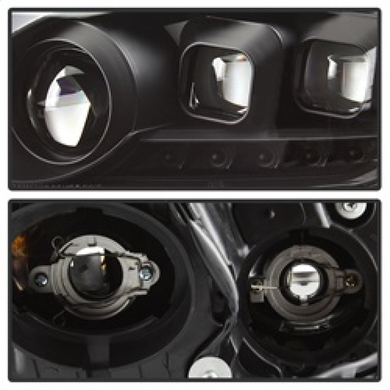SPYDER xTune Infiniti G37 Coupe (non-AFS) 08-15 Projector Headlights - Black PRO-JH-IG3708-2D-LB-BK 9039331