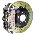 Brembo 92-00 Viper RT-10/GTS Front GTR BBK 6 Piston Billet355x32 2pc Rotor Drilled- Nickel Plated 1M1.8017AR