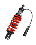 Bitubo Suspension Bitubo XZE3 Monoshocks Adjustable: Hydraulic Spring Preload, Rebound, Length, Red Spring S0072XZE31