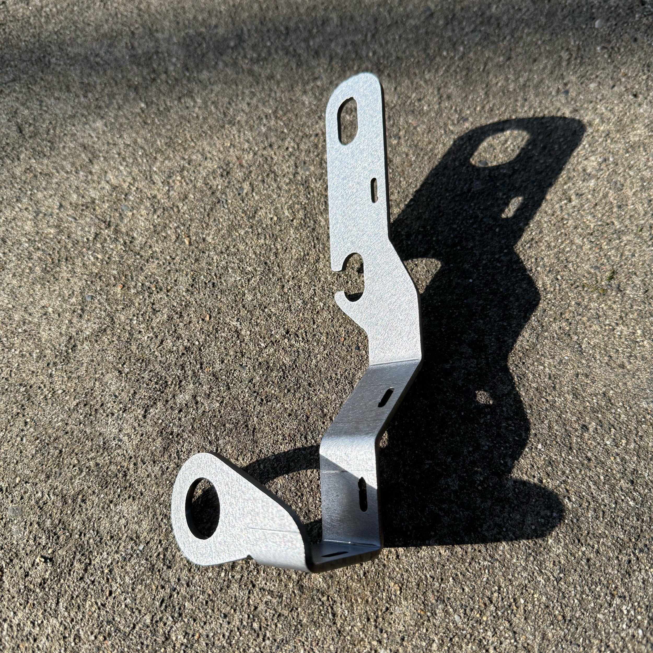 Elevate Metalcraft hood mount NMO antenna mount for 2003-2009 Toyota 4Runner, driver side hood installation for ham radio.