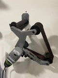 Elevate Metalcraft tube polisher wall mount bracket for secure attachment of tube polishers in workshops