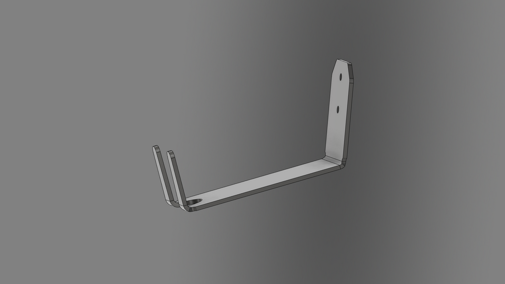 Wall-mounted tube polisher mount by Elevate Metalcraft, designed to securely hold a tube polishing machine.