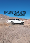 Second-generation Tacoma Freedom Locker by ExperiMental Designs, showcasing rugged black metal construction and installation details.