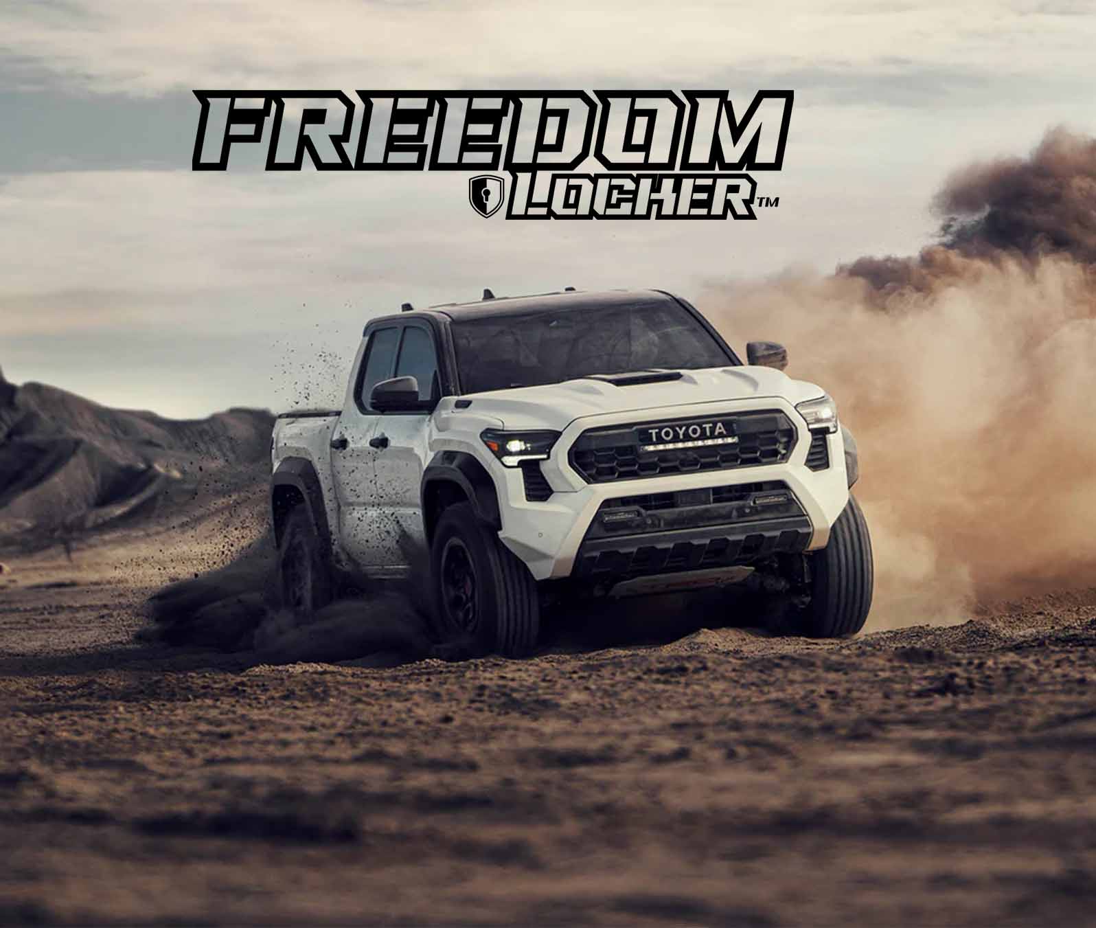 4th Gen Tacoma Freedom Locker by ExperiMental Designs, rugged black metal rear differential lock for off-road trucks.