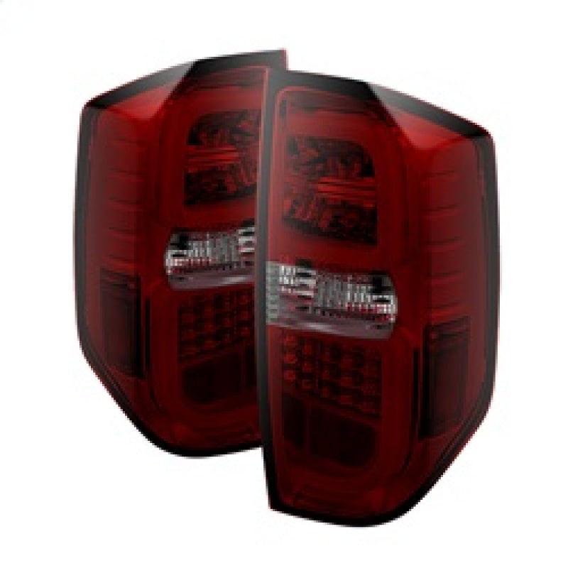 Spyder Toyota Tundra 2014-2016 Light Bar LED Tail Lights Red Smoke ALT-YD-TTU14-LED-RS 5080189