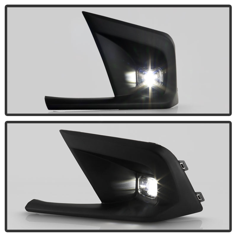 SPYDER 22-23 Honda Civic OEM Full LED Fog Lights w/ Switch - Clear 9051203