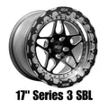 Belak Wheels Belak 17x10.5 / 8.25in BS / 5x114.3 BP / Low Pad / Series 3 Wheel - Single Beadlock 17105114S38BS-SBL
