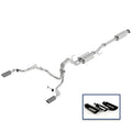 Ford Racing 15-18 F-150 2.7L Cat-Back Sport Exhaust System - Rear Exit Carbon Fiber Tips M-5200-F1527DSFA