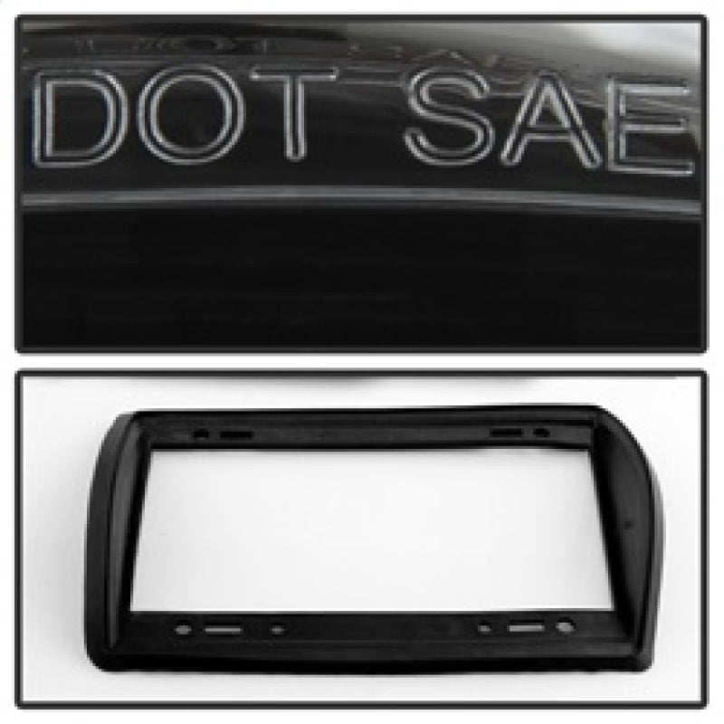 Spyder Ford Excursion 00-06/Econoline 150/250/350/450/550 95-06 Euro Tail Lights Blk ALT-YD-FEC00-BK 5002914