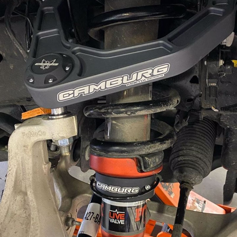Camburg Ford Raptor 17-20 1.5in Spring Preload Spacer Kit (Black) CAM-110137-BLK