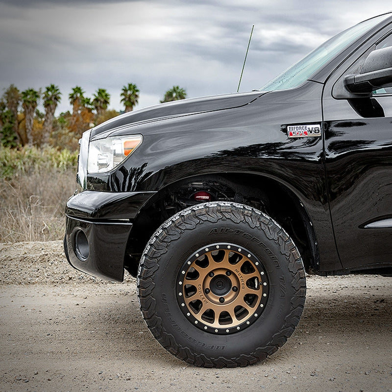 FR SPORT Camburg Toyota Tundra coil spring spacer kit for 2007-2021 2WD/4WD models, includes preload spacers for improved suspension.