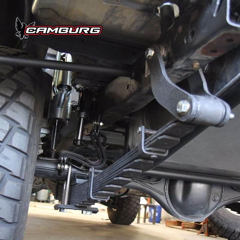 FR SPORT Camburg leaf spring kit for Toyota Tundra 2007-2021, 2WD/4WD, under lift suspension upgrade image.