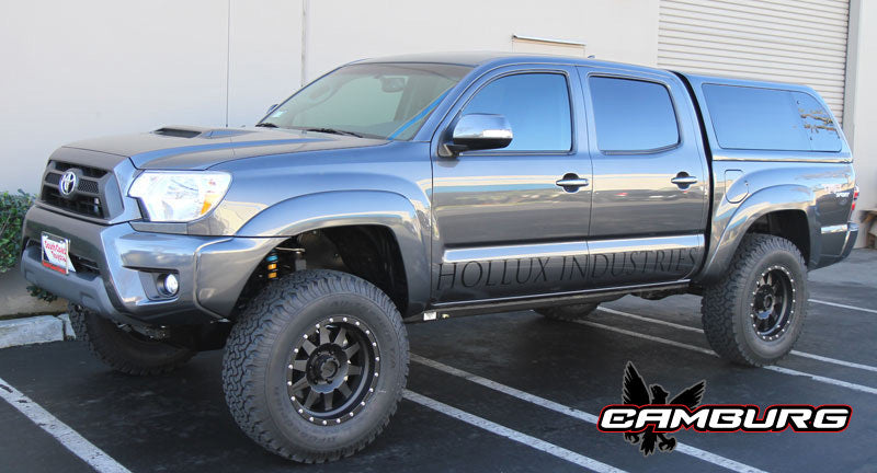 FR SPORT Camburg Toyota Tacoma Prerunner 2WD 4-inch performance spindle kit with sway-bar, steering knuckle for off-road handling.