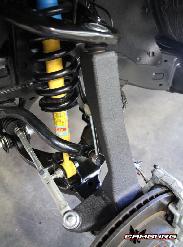 FR SPORT Camburg Toyota Tacoma Prerunner 2WD steering knuckle kit with sway-bar, 4-inch performance spindle for off-road stability.