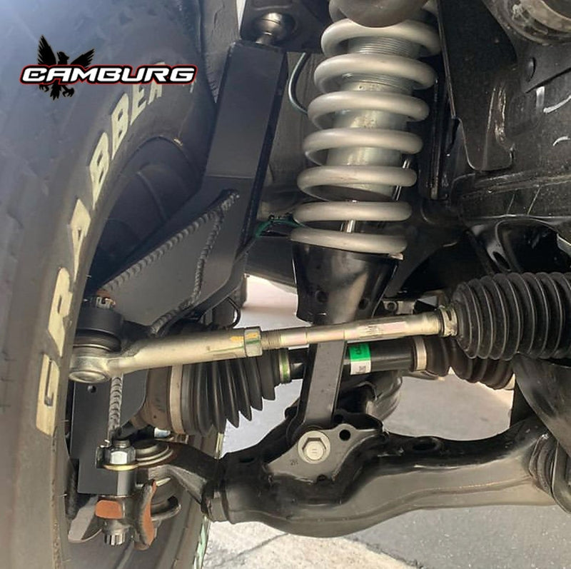 FR SPORT Camburg Toyota 4-Runner steering knuckle kit for 15-24 models, includes performance spindle components for 2WD and 4WD.