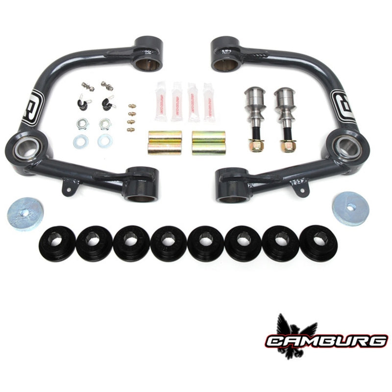 FR SPORT Camburg Toyota Prado 120/150 suspension control arm kit with 1.25-inch performance uniball upper arms, model CAM-310044.