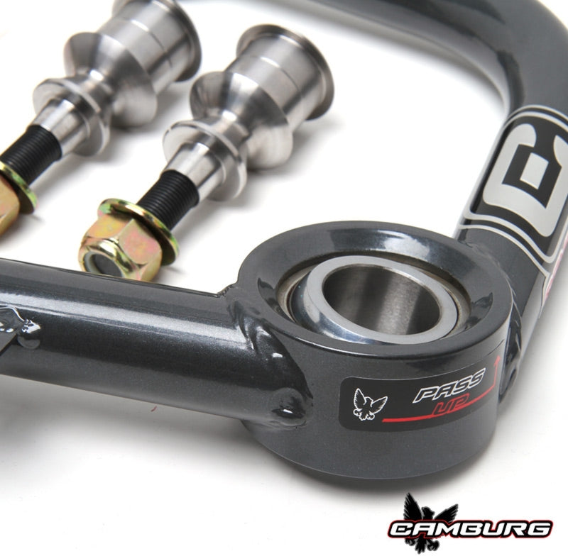 FR SPORT Camburg suspension control arm kit for Toyota Prado 120/150, includes 1.25 performance uniball upper arms, CAM-310044