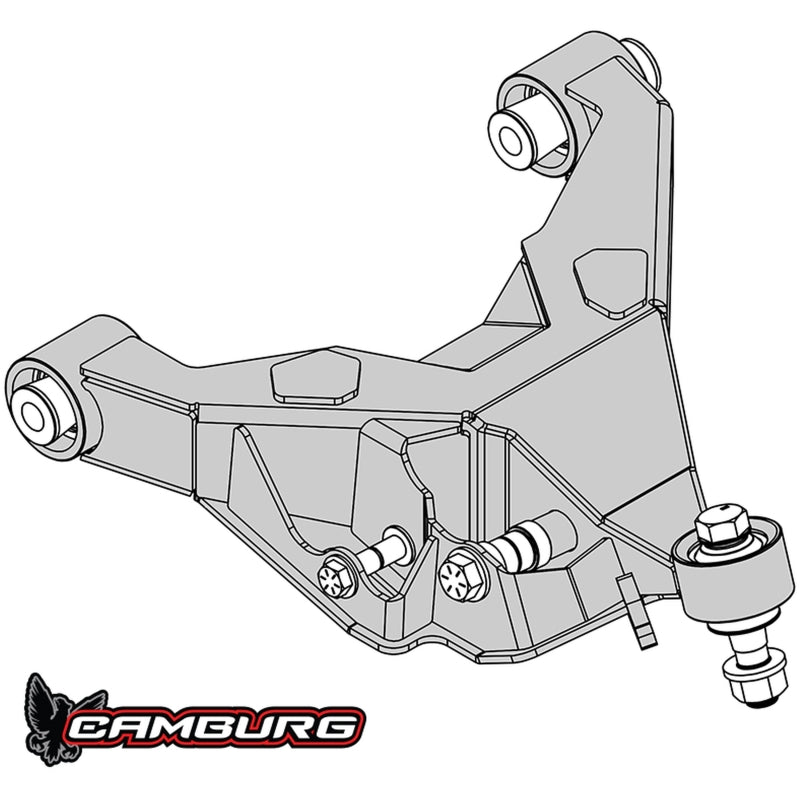 FR SPORT Camburg suspension control arm kit for 2022-23 Toyota Landcruiser 300 Series, performance lower arm set with durable construction.