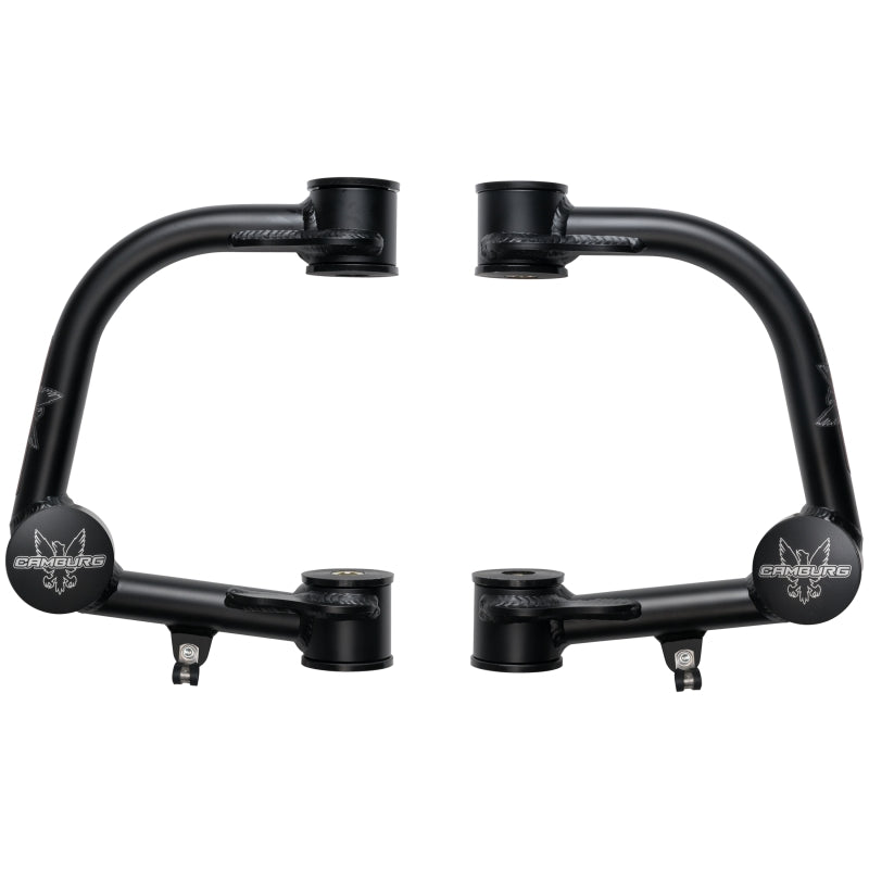 FR SPORT Camburg Toyota 4-Runner and FJ Cruiser suspension control arm kit with X-Joint upper arms, compatible with 2003-2023 models.