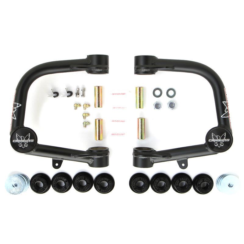 FR SPORT Camburg Toyota 4-Runner FJ Cruiser suspension control arm kit with performance X-joint upper arms, model CAM-310079.